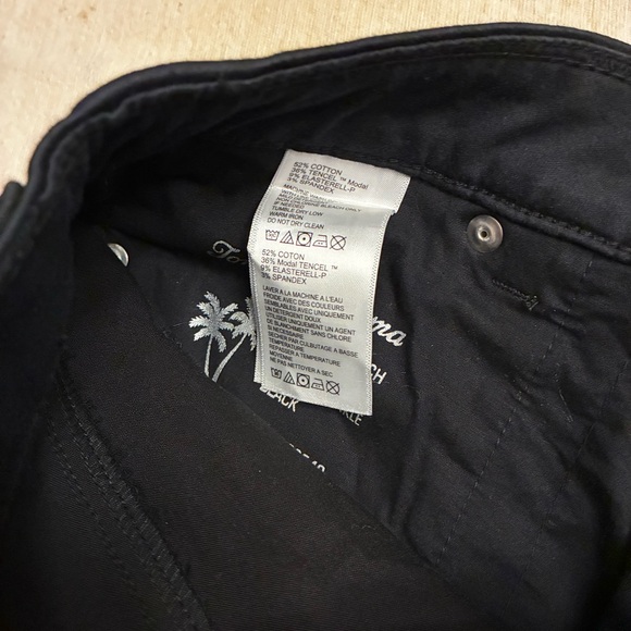 Tommy Bahama Women's Classic Black Straight Leg Jeans boracay beach high rise 2 - Picture 6 of 9